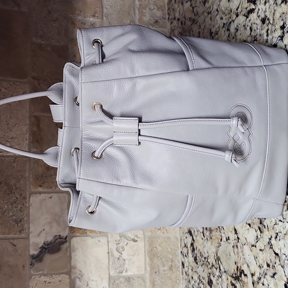 Cole Haan Leather Backpack - Picture 1 of 16